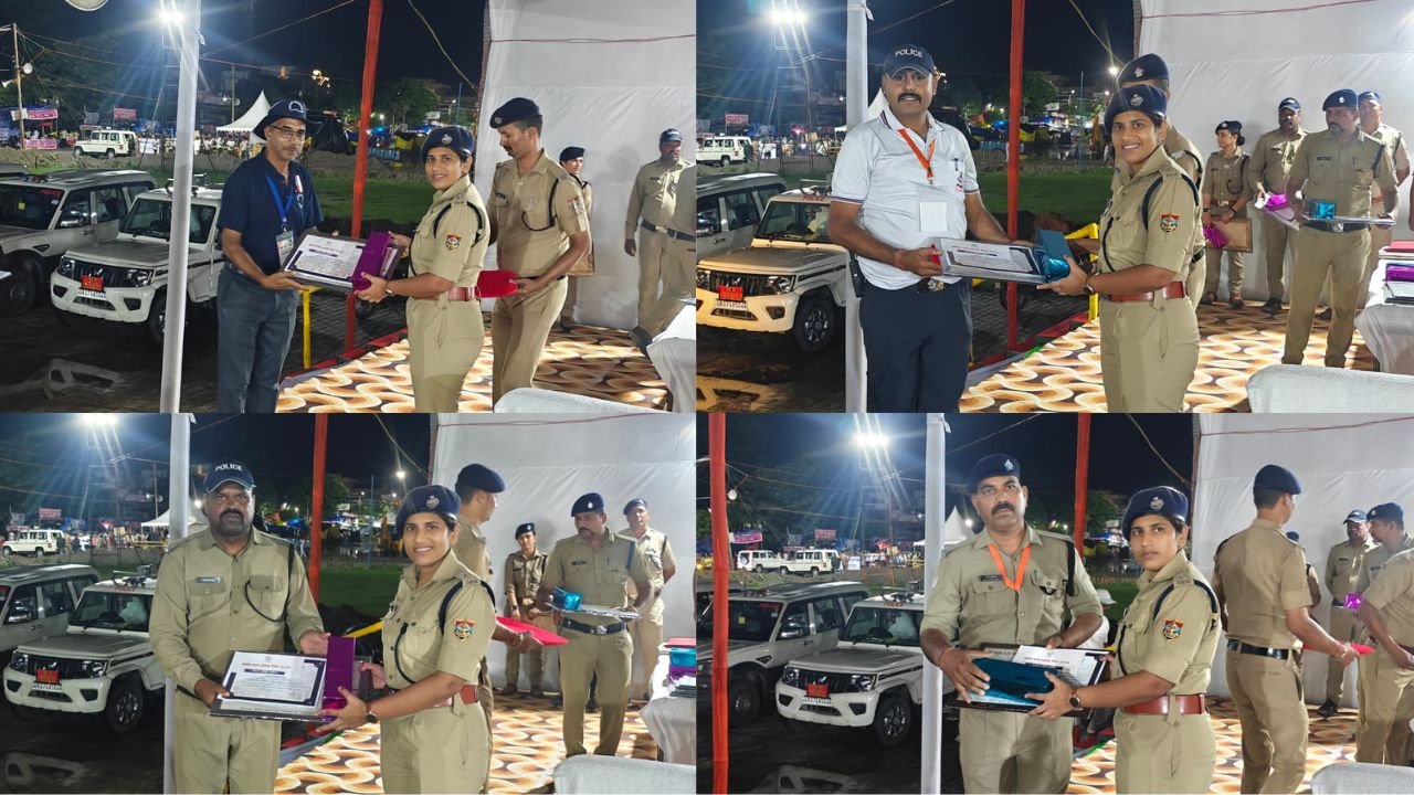 कांवड़ यात्रा 2026 की तैयारियों को लेकर समीक्षा गोष्ठी में पुलिस अधिकारियों और जवानों के साथ एसपी क्राइम निशा यादव