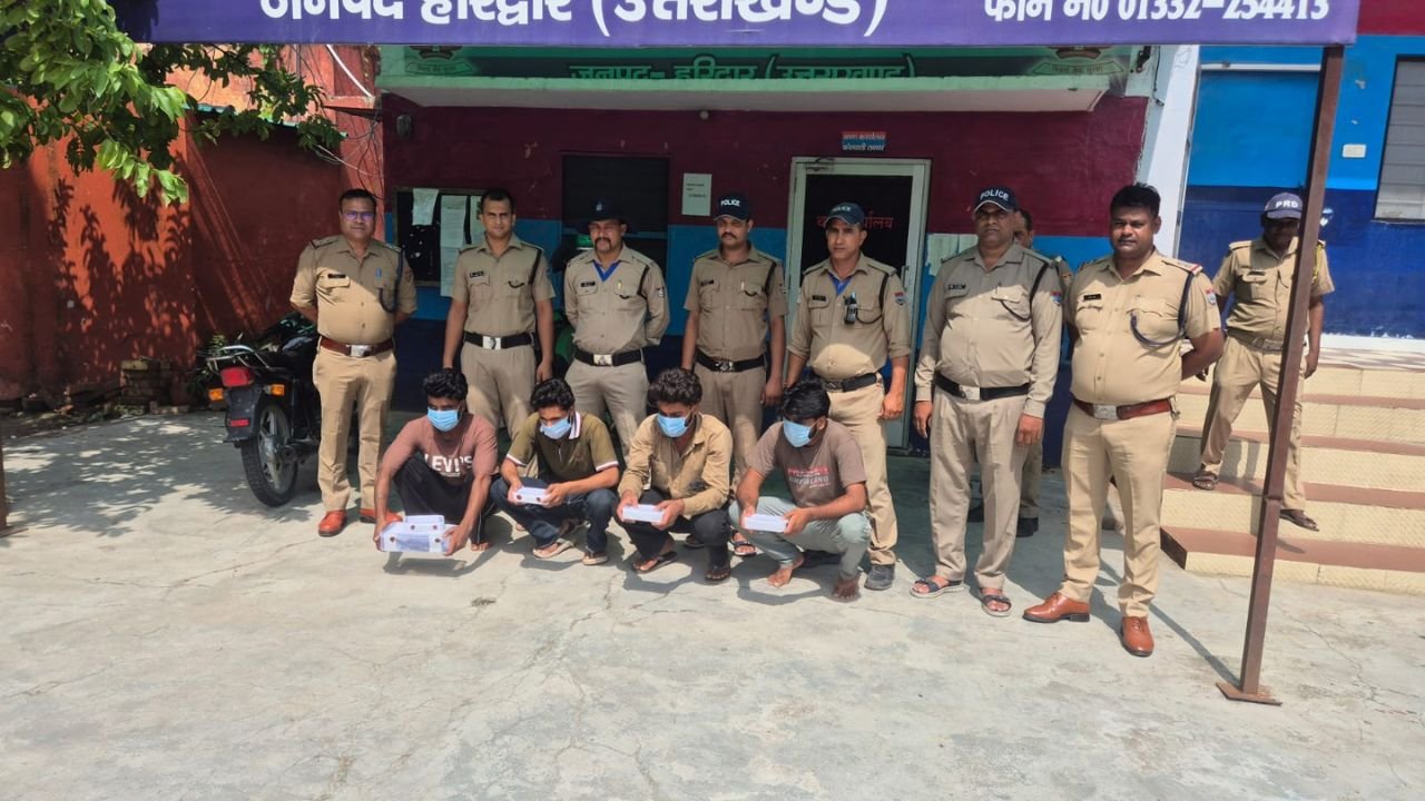 भैंस खरीदने गए शख्स से 1 लाख की लूट! लक्सर पुलिस ने 4 आरोपित पकड़े