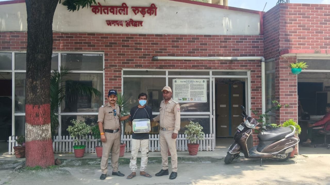 रुड़की पुलिस द्वारा गांजा बरामदगी के मामले में आरोपी की गिरफ्तारी