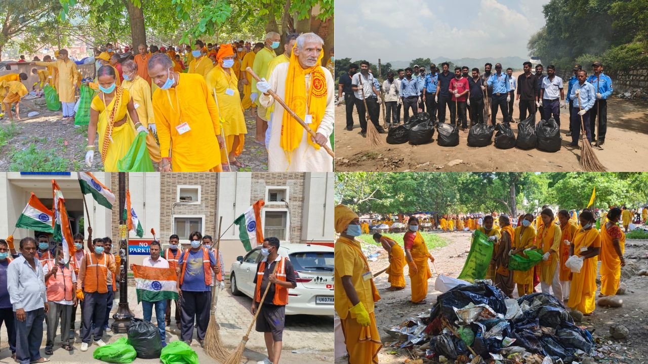 कांवड़ मेले के बाद हरिद्वार में विभिन्न विभागों और स्वयंसेवी संस्थाओं ने चलाया विशेष स्वच्छता अभियान
