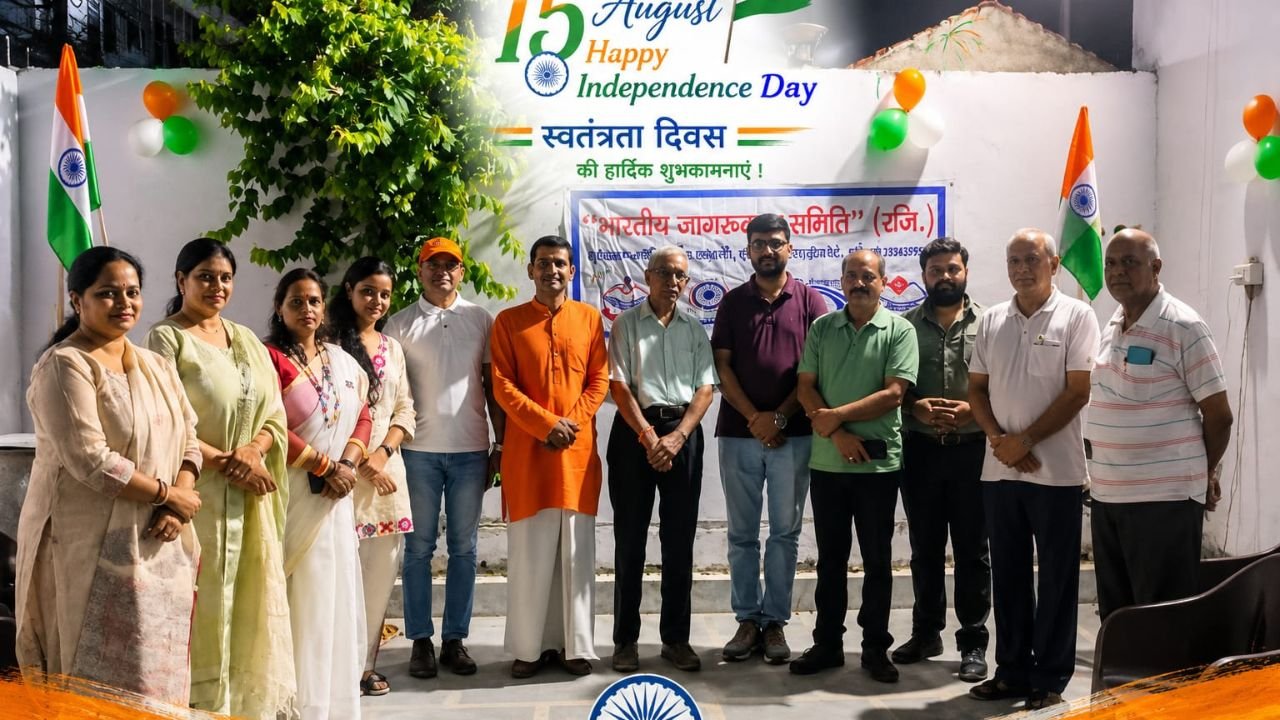 हरिद्वार के ज्वालापुर में स्वतंत्रता दिवस पर आयोजित एक शाम शहीदों के नाम काव्य गोष्ठी में कवि और साहित्यकार