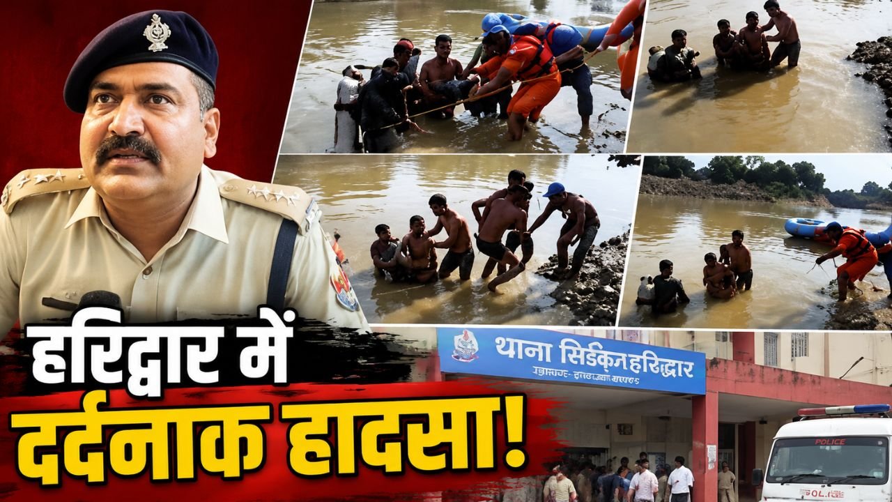 हरिद्वार में गंगनहर में डूबे चार किशोर कांवड़िए जटवाड़ा पुल के पास हादसे से मचा हड़कंप…