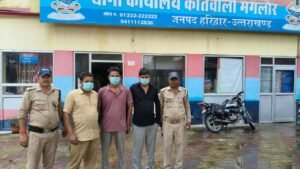 हरिद्वार मे 3 फरार वारंटी गिरफ्तार मंगलौर पुलिस ने संभावित ठिकानों पर दी दबिश…