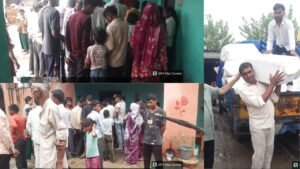 गंगदासपुर में 200 भूसा भेलियों का निःशुल्क वितरण पशुपालकों को मिली चारे की सहायता…