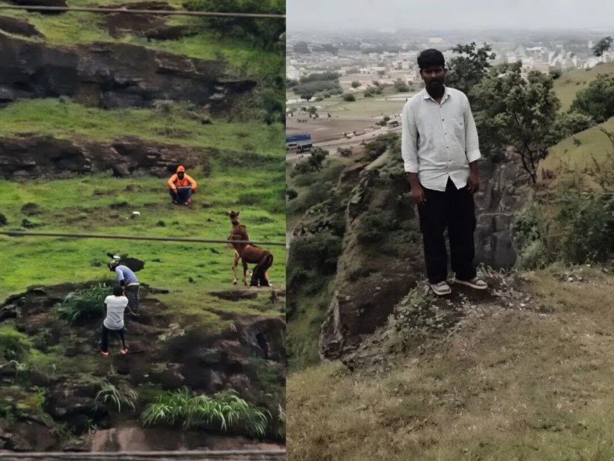 छत्रपति संभाजीनगर खावड्या पहाड़ी पर दर्दनाक हादसा