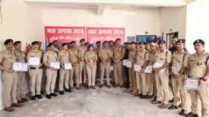 हरिद्वार पुलिस का सैनिक सम्मेलन 32 जवानों को मिला मैन ऑफ द मंथ सम्मान…