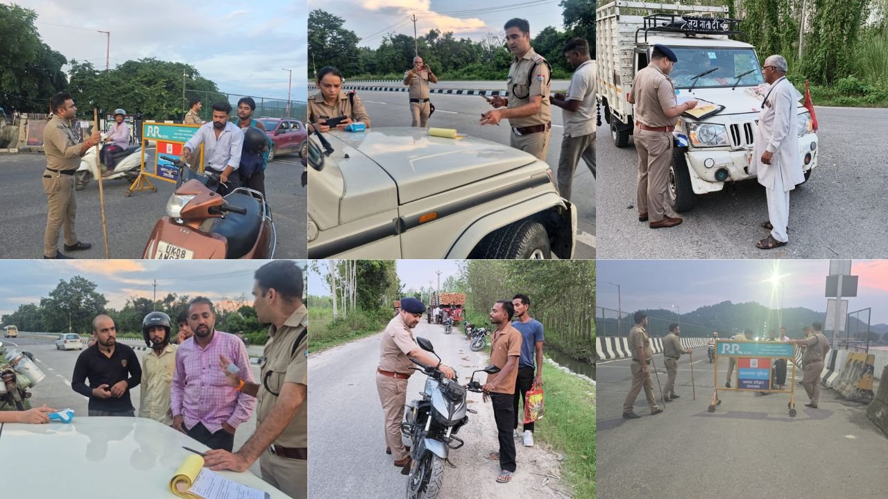 हरिद्वार में विशेष चेकिंग अभियान सिटी से देहात तक संदिग्धों और वाहनों पर नजर…
