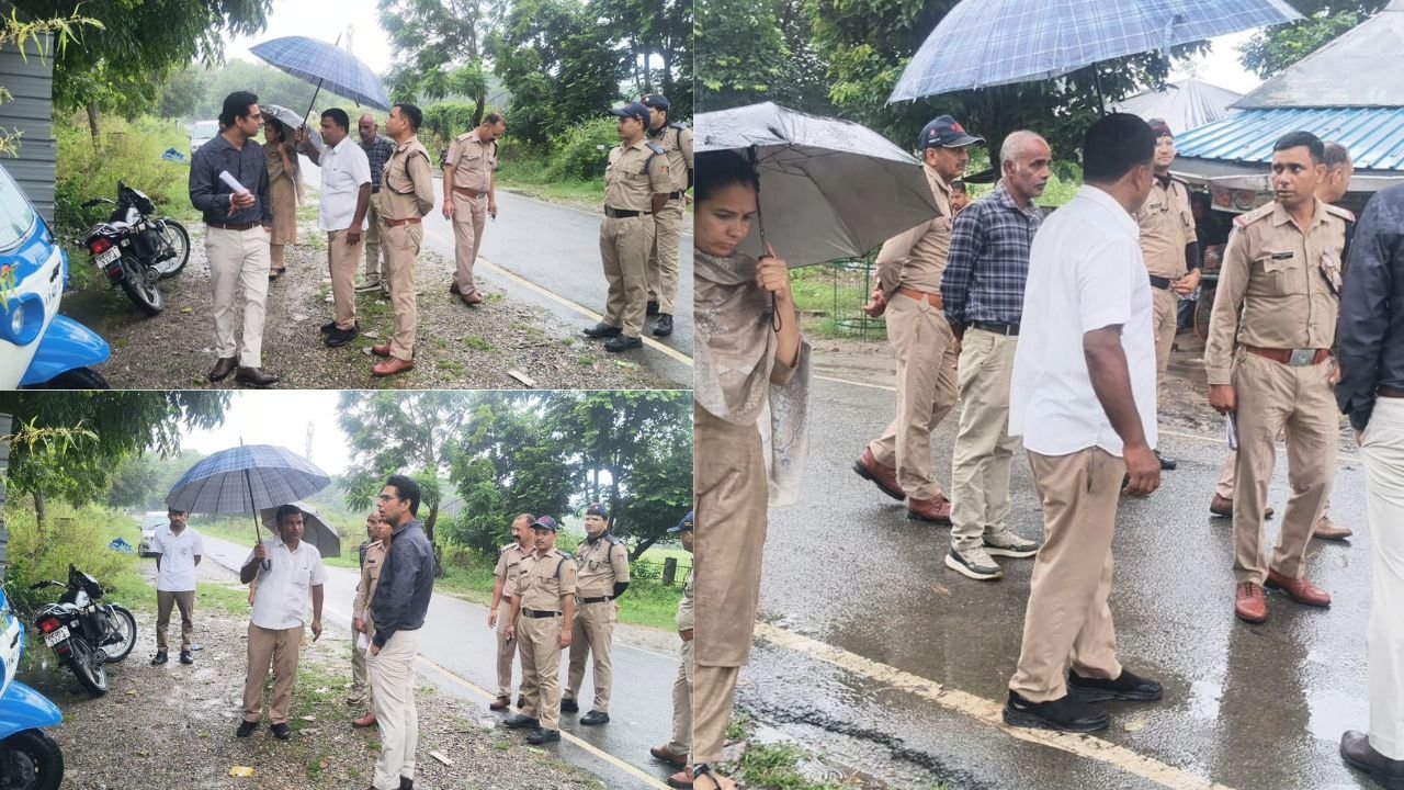 एआरटीओ कार्यालय रोशनाबाद का संयुक्त निरीक्षण अनधिकृत ढाबे और बेवजह जुटे लोगों को हटाया…