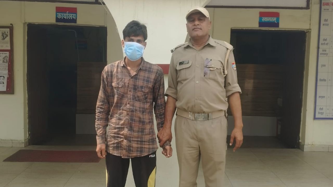हरिद्वार के भगवानपुर में वारंटी शाहरुख की गिरफ्तारी के संबंध में पुलिस कार्रवाई