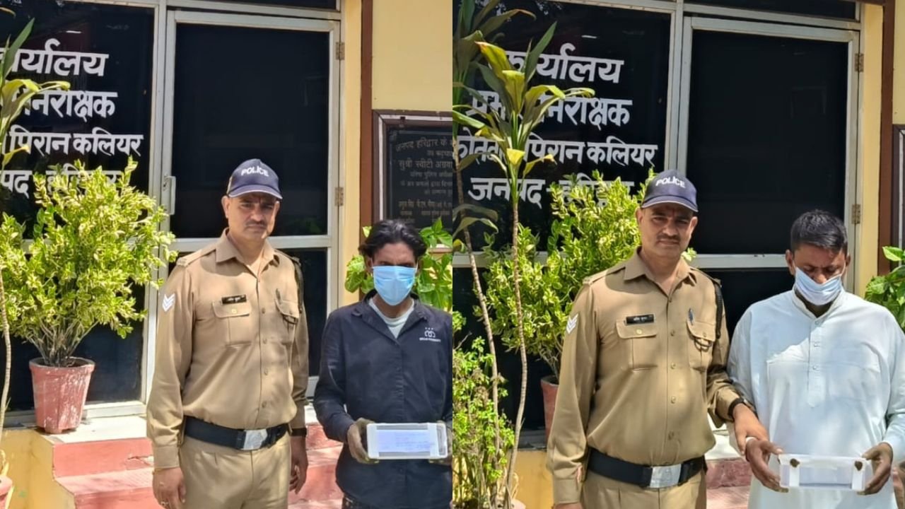 पिरान कलियर में रात की चेकिंग में बड़ा खुलासा दो संदिग्धों से चाकू बरामद केस दर्ज…