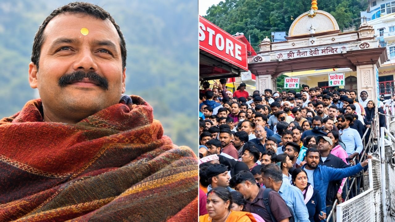 फिल्म हनुमान अंश की सफलता के बीच कैंची धाम में उमड़ी श्रद्धालुओं की भीड़