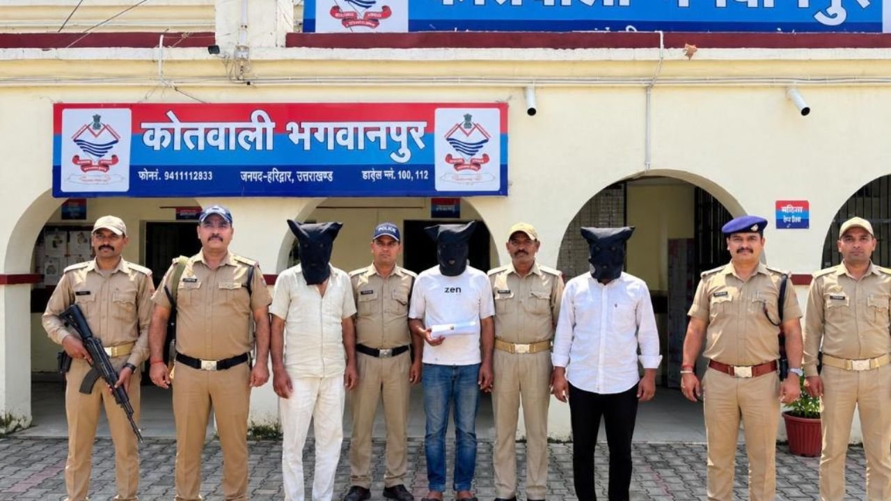 भगवानपुर आदित्य राणा हत्याकांड का खुलासा करते हुए हरिद्वार पुलिस की कार्रवाई