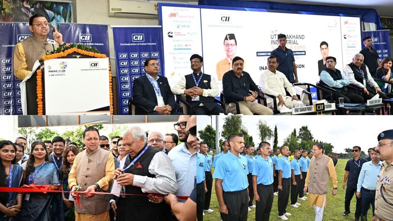 हरिद्वार में CII उत्तराखण्ड इंडस्ट्रियल समिट एंड एक्सपो-2026 में मुख्यमंत्री पुष्कर सिंह धामी
