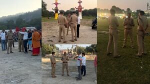 दशहरा पर्व से पहले हरिद्वार पुलिस अलर्ट SP सिटी दीपक सिंह ने दहन स्थलों का किया निरीक्षण…