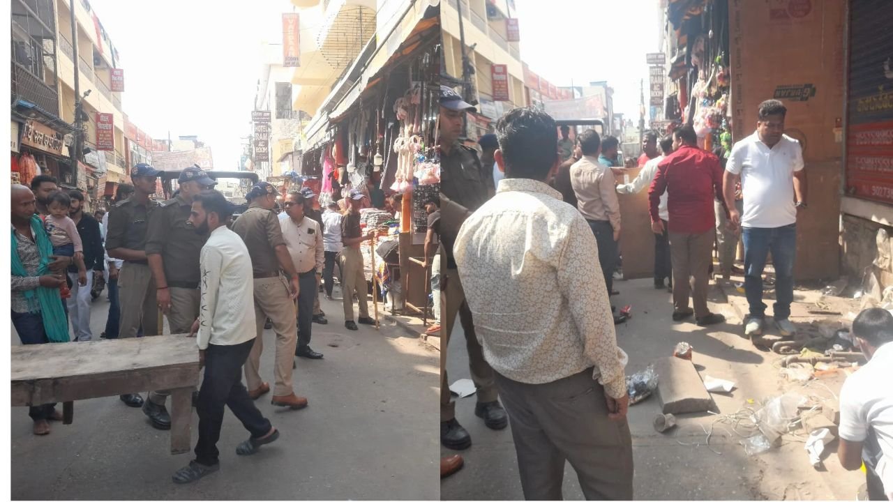 हरिद्वार में अतिक्रमण के खिलाफ प्रशासन की कार्रवाई मनसा देवी मार्ग से हरकी पैड़ी तक हटाया गया अवैध कब्जा…